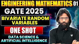 GATE 2025 | Engineering Mathematics 01 | Bivariate Random Variables One Shot For DA