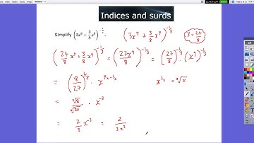 A level Maths Indices exam style questions