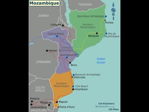 Dónde está mozambique