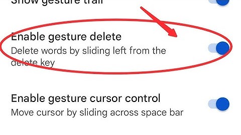 Gboard me gesture delete kaise off kare, how to off gesture delete in Gboard