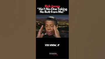 Rick James, “Ain’t No One Taking my Butt” #shorts #hiphop #funk #rickjames #celebrity #prison