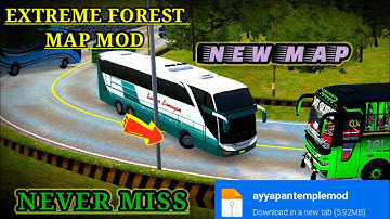 Map Mod Bussid 3.7 - Ets2 Extreme Forest Map Mod For Bus Simulator Indonesia।।Bussid Mod Map।।Bussid