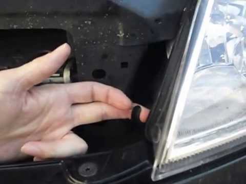 Skoda Octavia 2 FL - Tirar farol - take out headllamp to ... 2004 kia rio wiring diagram 