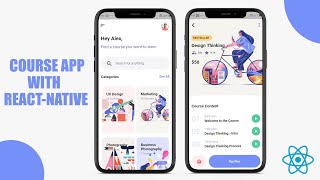 COURSE APP UI USING REACT NATIVE screenshot 5