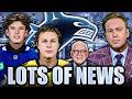 LOTS OF CANUCKS NEWS: BIG IVAR STENBERG UPDATES + BRAEDEN COOTES AWARD, FRIEDMAN SPEAKS ON GM SEARCH