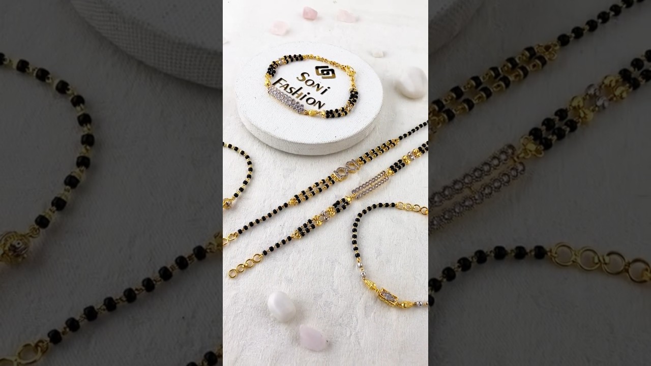 Best Quality 1 Gram Gold Plated Mangalsutra Bracelet | New Jewellery Design | Online Shopping