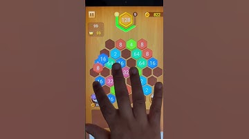 HexPop#puzzle #number #colouredhexagon#Hexagon #Puzzle#games#gamingvideos