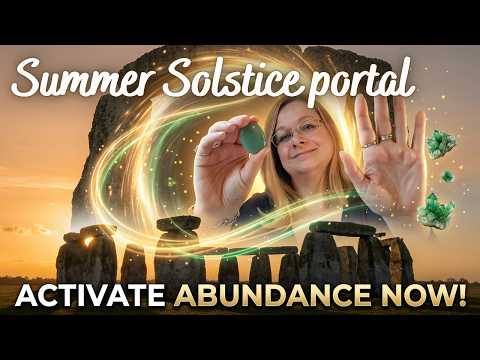 Summer solstice activation. MANIFESTING ABUNDANCE. Litha 621 portal