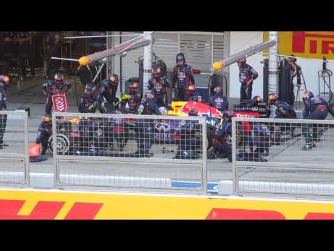 Ｆ１　日本グランプリ　タイヤ交換