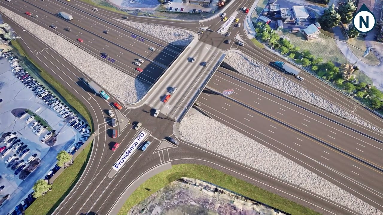 Improve I-70: Rocheport to Columbia - Providence Road Demolition