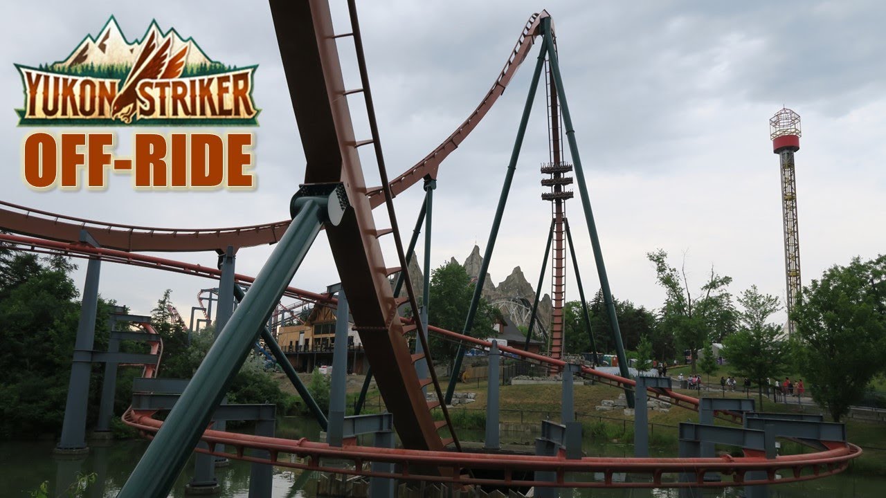 Yukon Striker Off-Ride Footage, Canada's Wonderland B&M Dive Machine | Non-Copyright