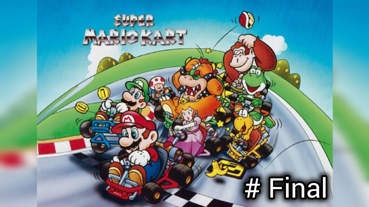 Super Mario Kart  ( Super Nintendo )  Special Cup 100cc # Final
