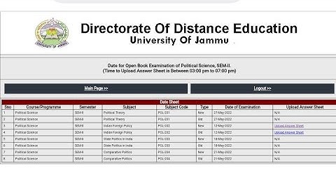 How to Upload Answer sheet DDE MDP sem 2nd Online Exam Jammu University | Very Simple | Full Update