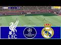 Liverpool Vs Real Madrid | Unbelievable Champions League | PES 21 Simulation