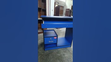 Blue colour melamine board laptop table |#laptopdesk #laptoptable #bluetable #shortsvideo #shorts