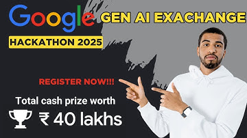 Win ₹40 Lakh! Google Cloud Gen AI Hackathon 2025 Full Guide 🚀#googlecloud @tricloudwithrohit