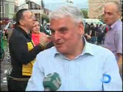 \"ქართული ოცნების\" კანდიდატების შეხვედრა ბესიკის ქუჩის მცხოვრებლებთან