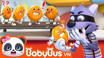 Tiệc khiêu vũ của năm chiếc bánh vòng | Những bánh vòng vui nhộn | Nhạc thiếu nhi vui nhộn | BabyBus