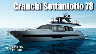 Cranchi Settantotto 78 Dusseldorf Boat Show 2024 | Yachts Expert #cranchisettantotto78