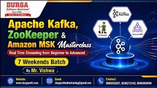 Apache Kafka, ZooKeeper & Amazon MSK Masterclass (7 Weekends Batch) tutorials || by Mr. Vishwa