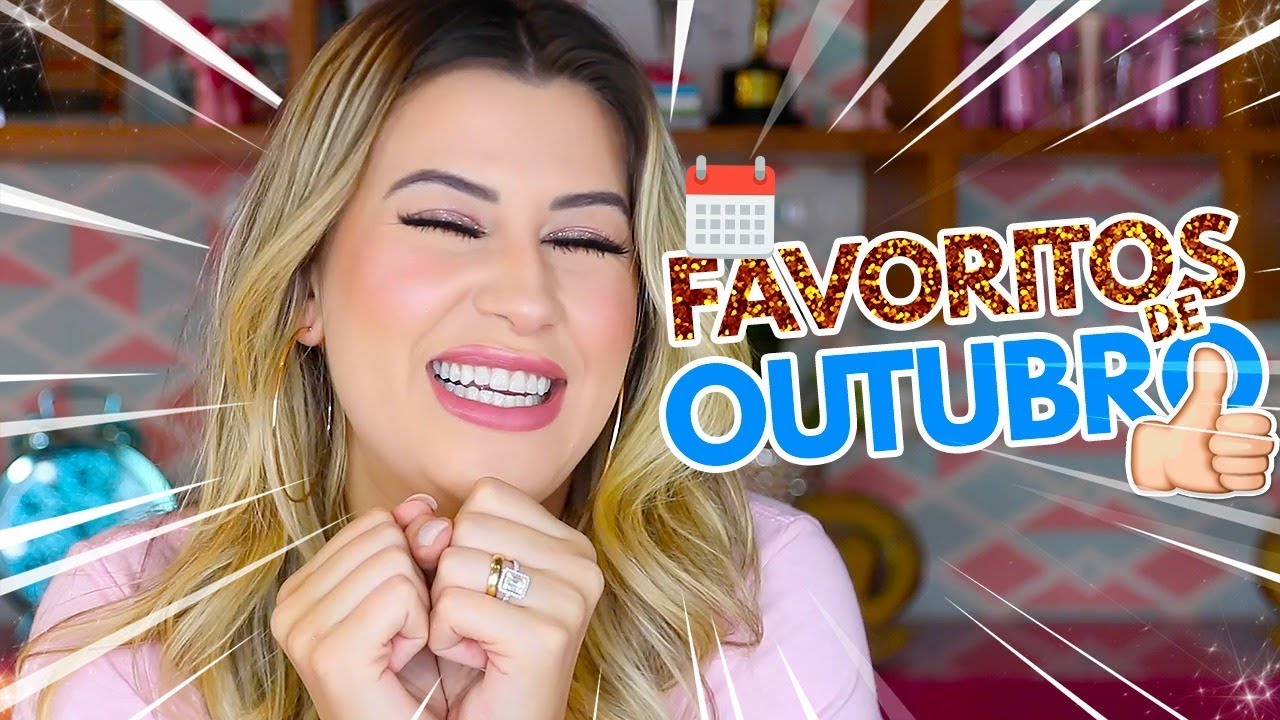 FAVORITOS DE OUTUBRO! ♡ muitas makes BARATINHAS