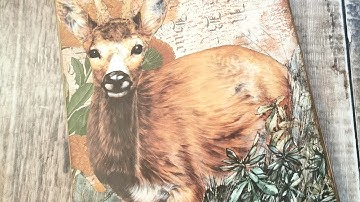 Altered File Folder - The Cover - Autumn / Fall Themed - Part 2 - Junk Journal