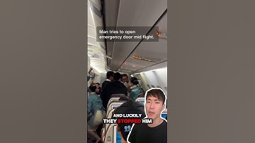 Man Tries to Open Emergency Door Mid Flight