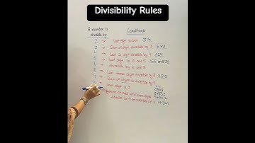 Divisibility Rules(2to11)