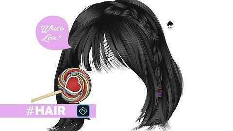Tutorial Vexel X Vector Momo Twice #Hair   Photoshop Pen Tool Mode Path
