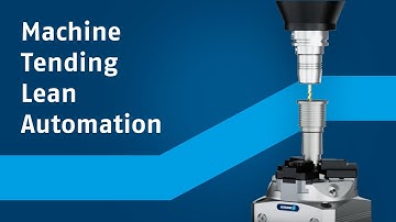 Machine Tending – Animation lean Automation