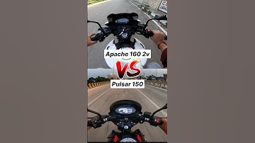 Apache 160 2V vs Pulsar 150 🔥 Gear Challenge #shorts #pulsar150