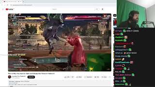 Forsen Reacts to Aris giving him advice in TEKKEN