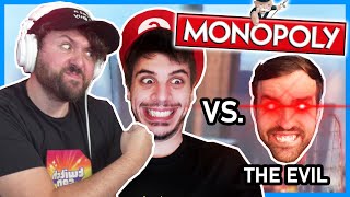 We played Monopoly on the same team... to defeat THE EVIL | Monopoly Plus w/ Friends