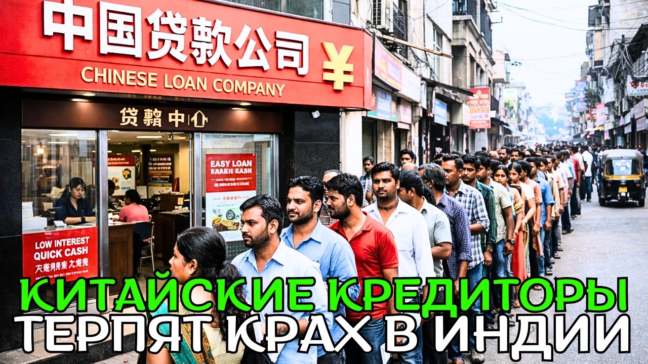 Китайские онлайн-кредиторы рухнули в Индии: 80% плохих долгов — полный разгром