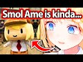 Ame noticed something different about smol ame during holofes amelia watson  hololive en