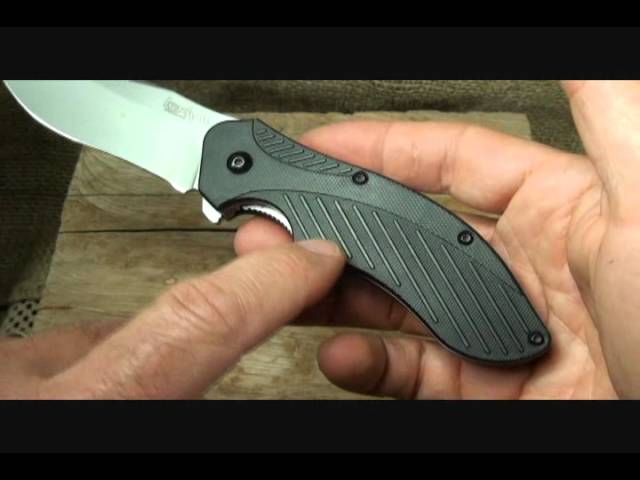 Kershaw Cannonball Folding Pocket Knife Review - PTR
