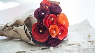 DIY วิธีทำดอกไม้กระดาษ เก็บได้ตลอดชาติ ไม่แห้ง ไม่เหี่ยว