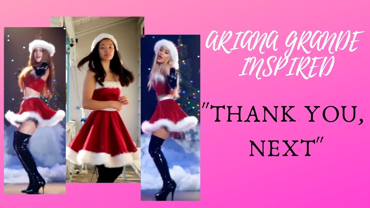 ariana grande christmas costume