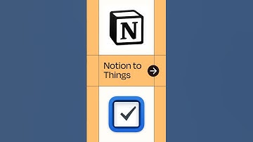 How to Sync Notion to Things - Easy Integration