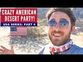 Why So Many American Flags? | Brits In America Part 4 | Ocotillo Wells Desert California