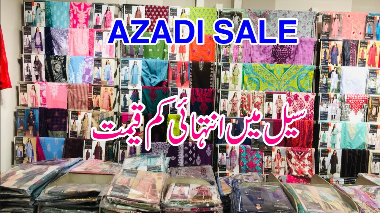 Khaadi Sale today Limelight azadi sale 2023 YouTube