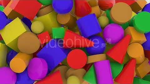 3D Shapes Transition | Motion Graphics - Envato elements