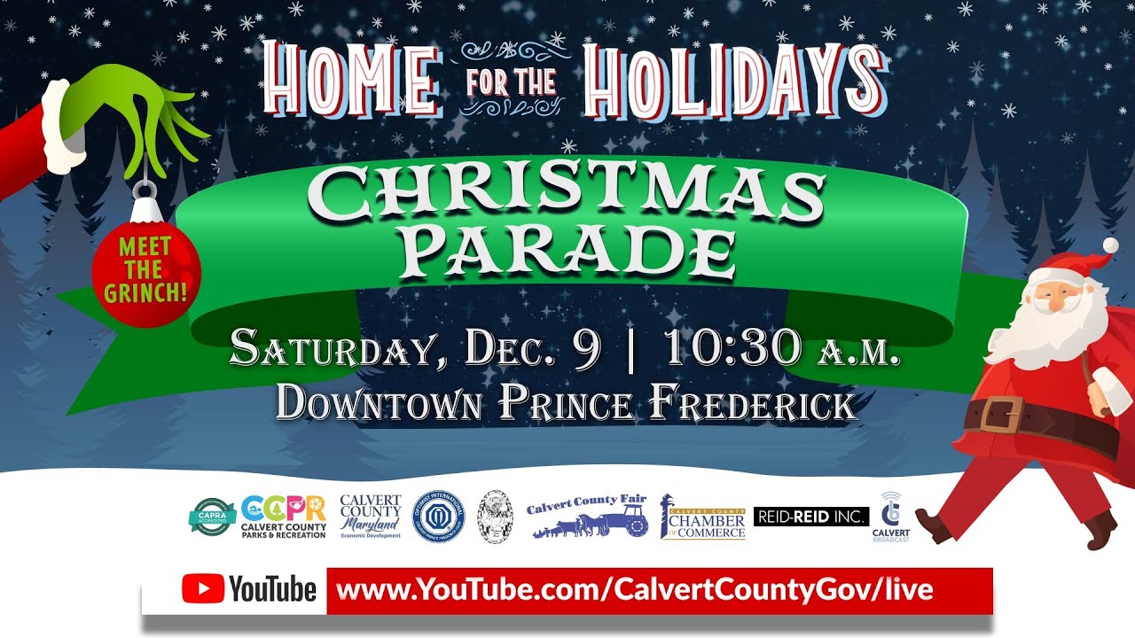 Calvert County 2023 Christmas Parade YouTube