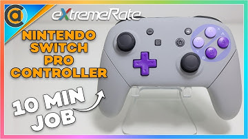 EASY Extremerate Nintendo Switch Pro Controller Shell Modificatie