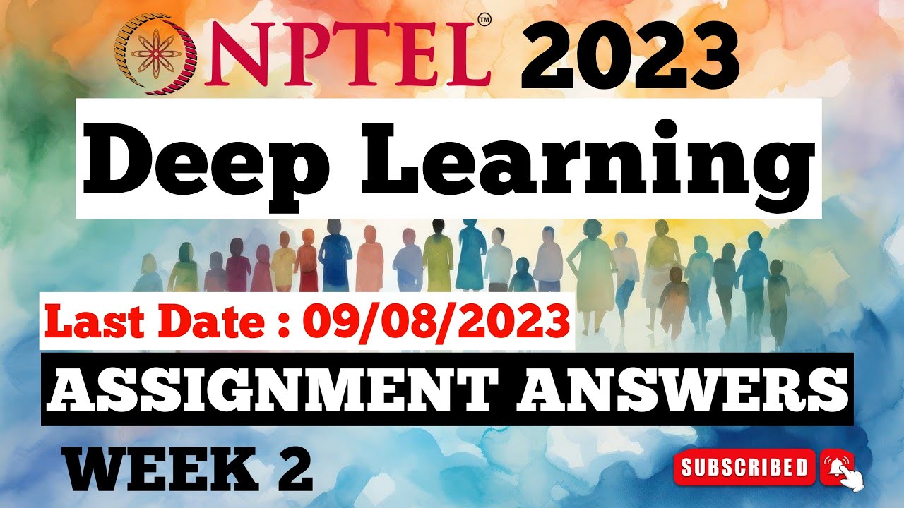 nptel deep learning assignment answers week 2