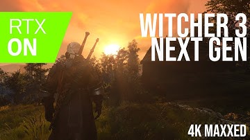 WITCHER 3 NEXT GEN RTX ON ULTRA RT SETTINGS 4K PC (RTX 4090) COMPARAISON