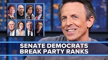 Eight Senate Democrats Break Party Ranks to End Government Shutdown