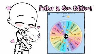 Make an OC using a random wheel generator ♡°father and son edition lolz ☕°♡
