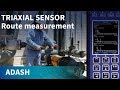 Adash - A4300 VA3 Pro - Route measurement with triaxial sensor