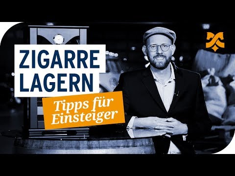 Video: So Lagern Sie Zigarren